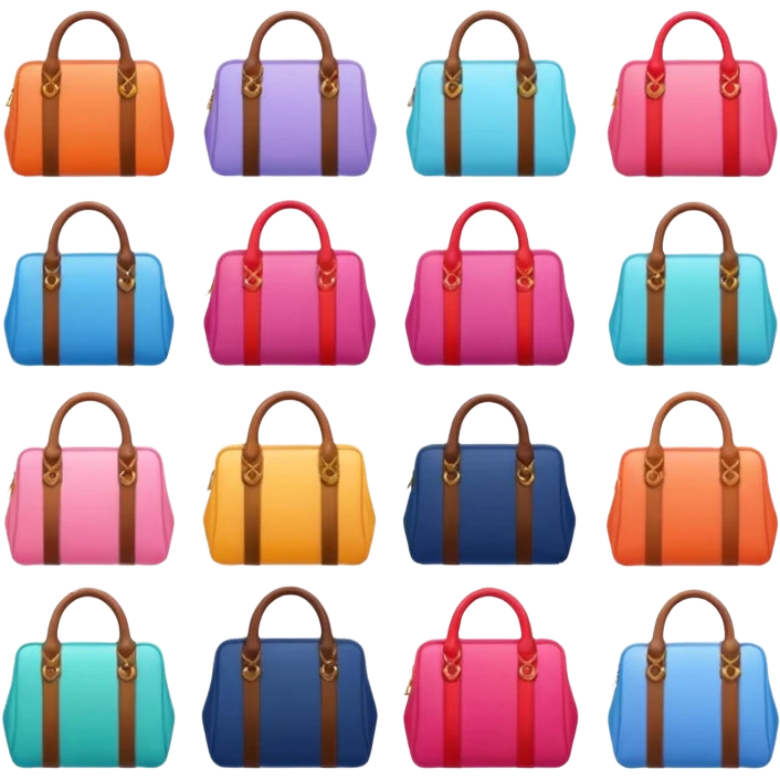 Colourful Preppy aesthetic  emoji