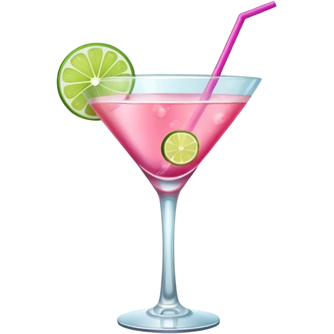 Starbucks pink 🍸 emoji