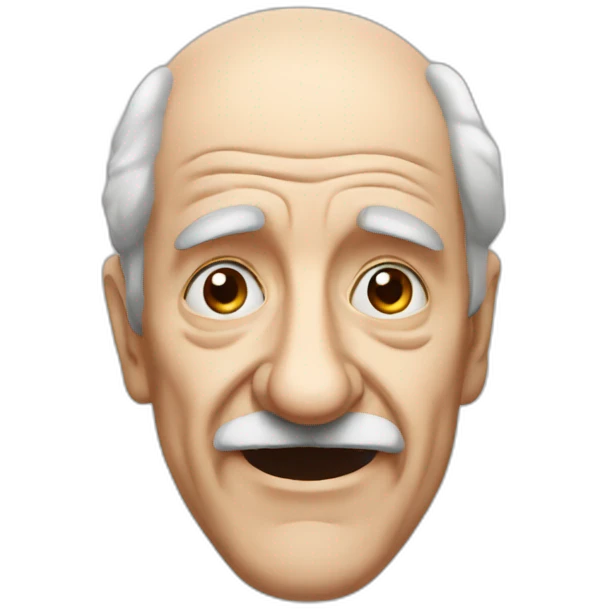 british old man big nose emoji