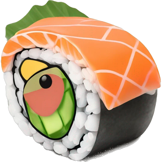 California roll sushi  emoji
