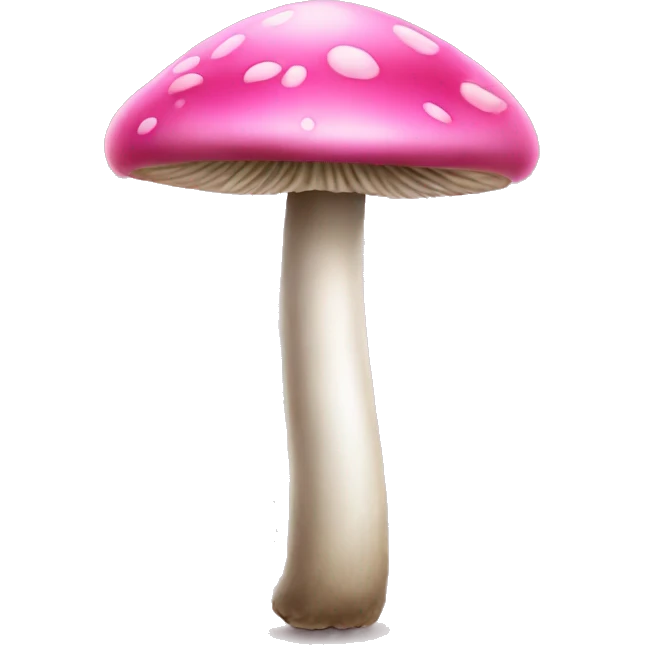 mushroom pink emoji