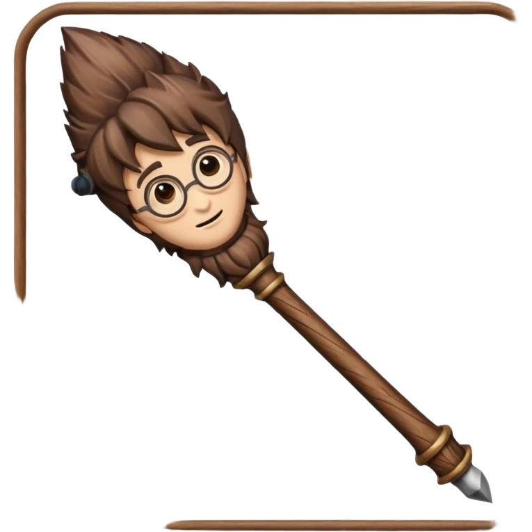 Harry Potter wand sade şekilsiz emoji
