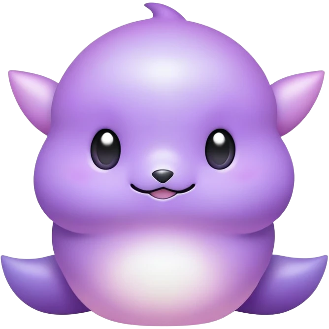 Pastel Violet gradients Fakemon-creature emoji