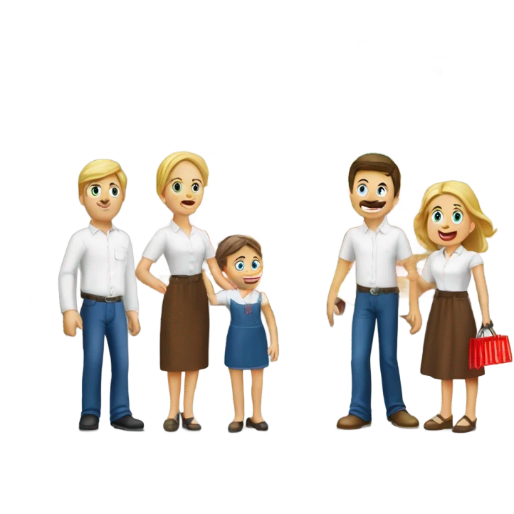 Rewe Familie Schmitz supermarket we Bertel emoji