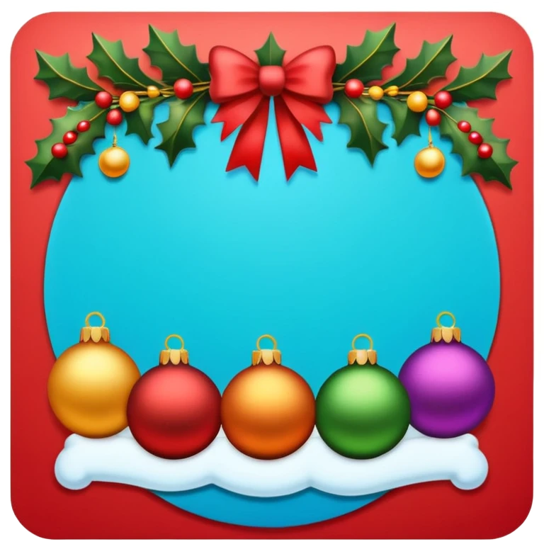 christmas card emoji