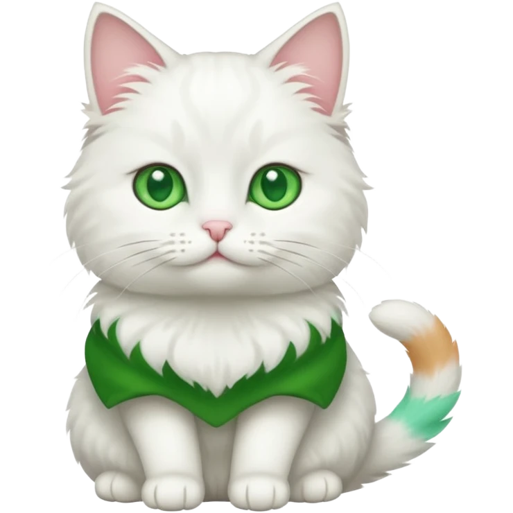 gato blanco emoji