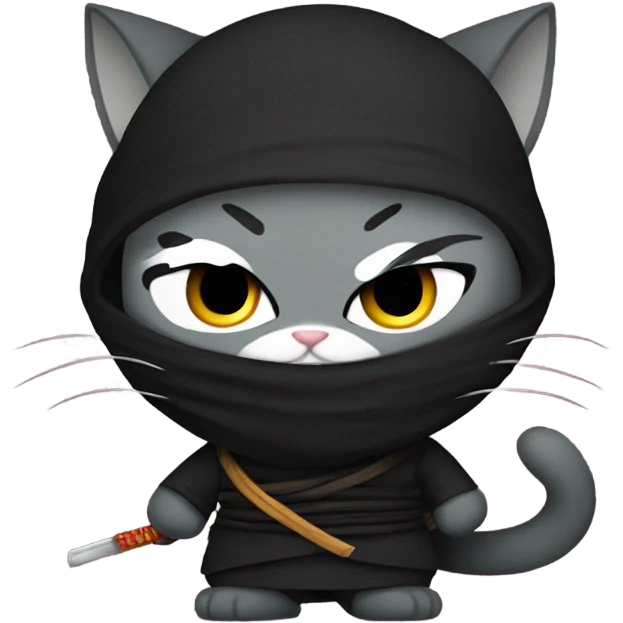 Ninja cat emoji
