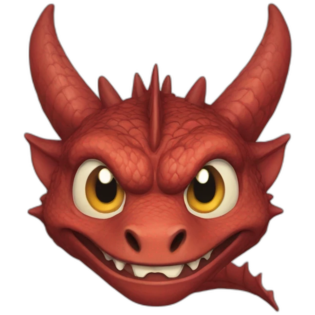 Smaug crying emoji