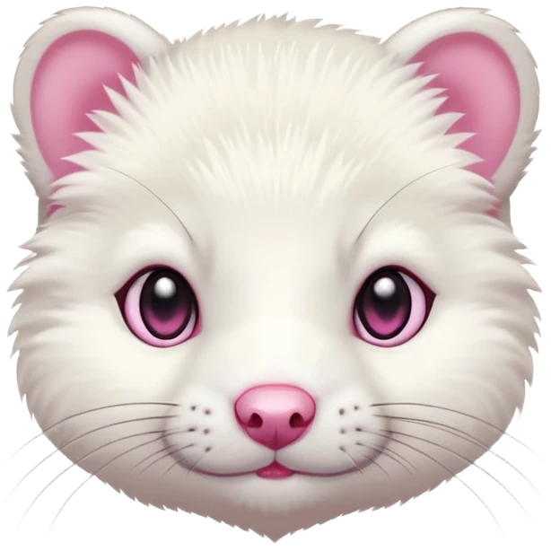 Furet blanc emoji