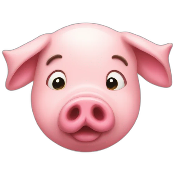 kiss pig emoji