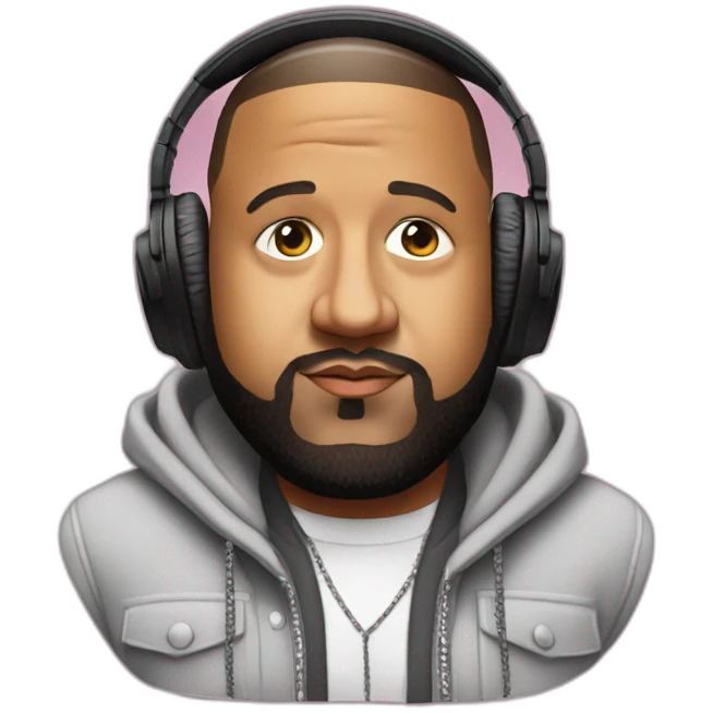 Dj khaled with headphones emoji