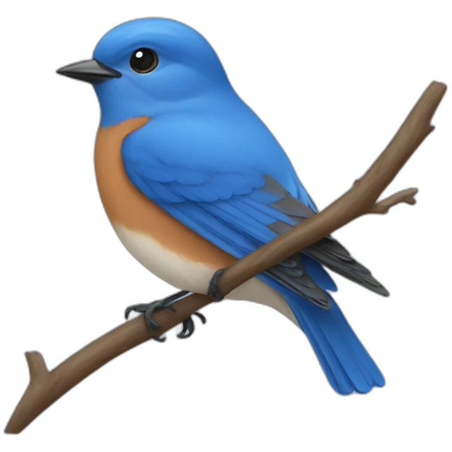 Bluebird emoji