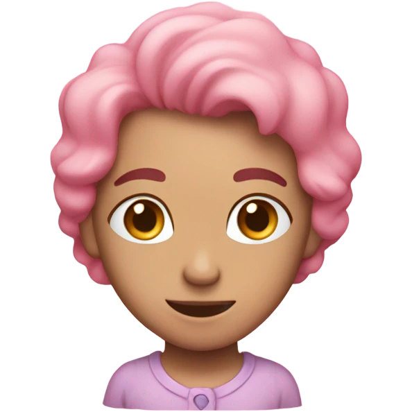 corazón rosado pastel  emoji