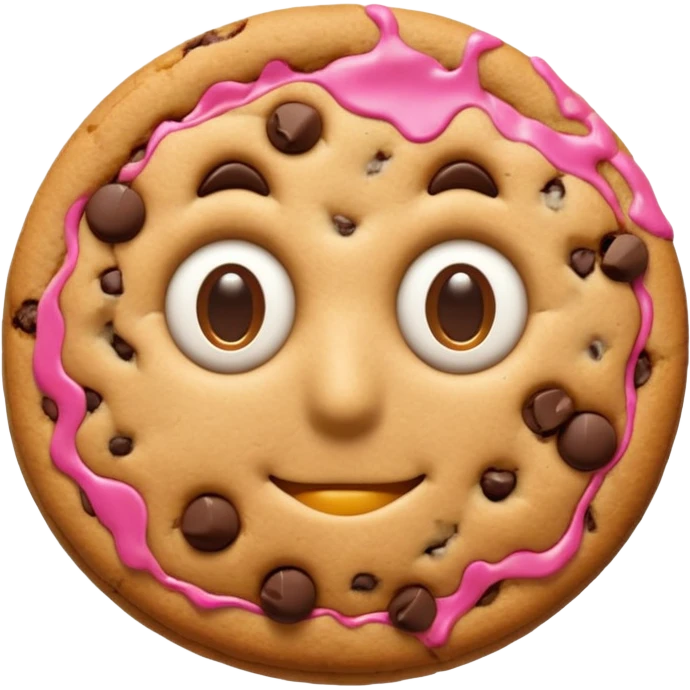 cookie man shape emoji
