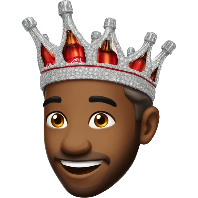 Coca Cola crown emoji