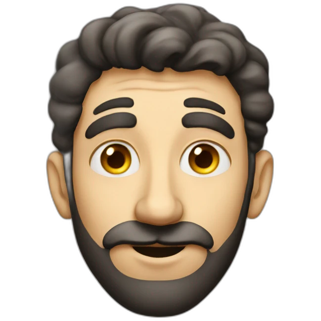 jewish man with big nose emoji