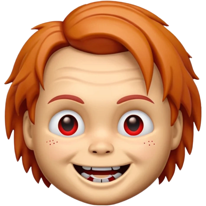 Un emojin de chuky emoji