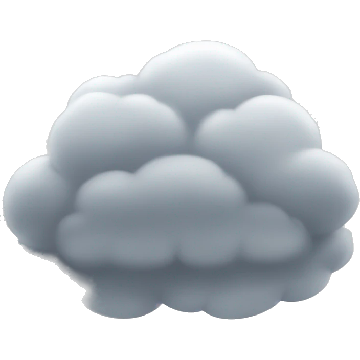 Cloud  emoji