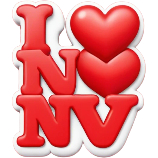 The letters “LMAO” stacked on top of each other in the style of the I heart NY logo  emoji