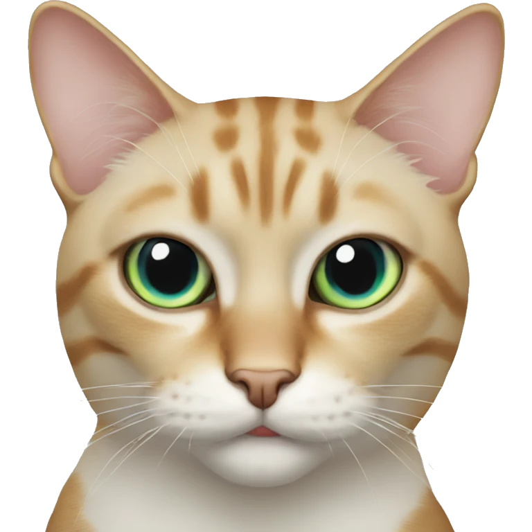 Cat with cyber eye  emoji