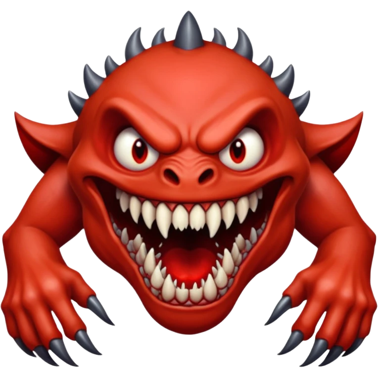 Un monstre super dangereux sanguinaires  emoji