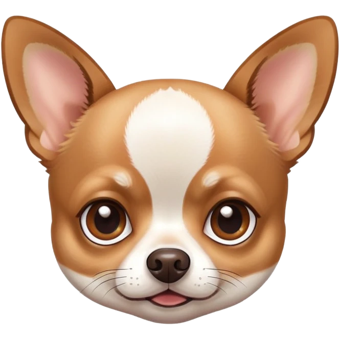 Chihuaha emoji face emoji