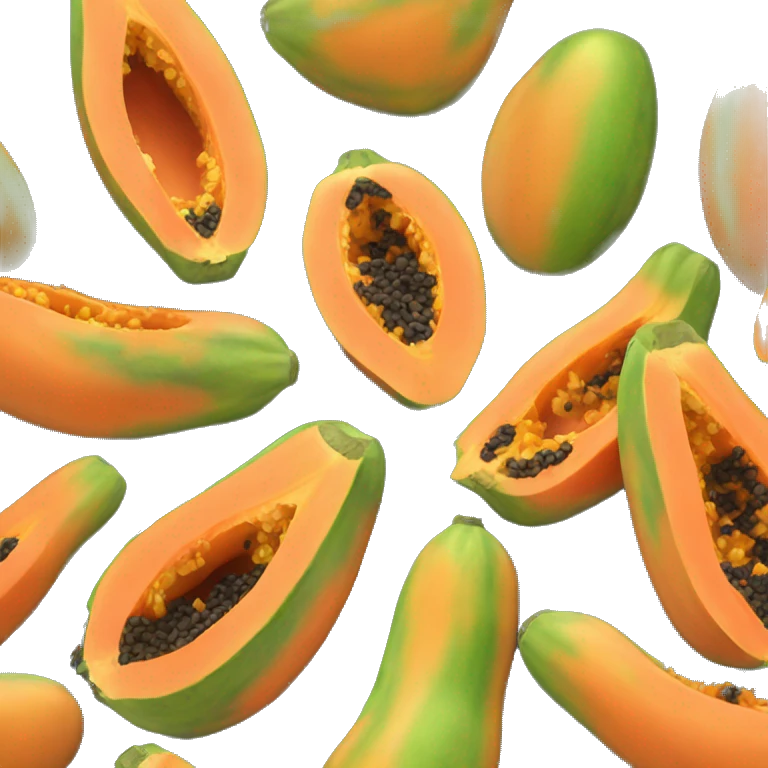 papaya emoji