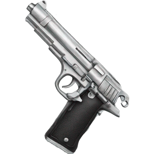 Pistolet à argent  emoji