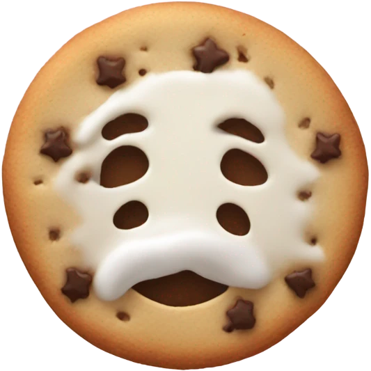 Cookie that needs to shave  emoji