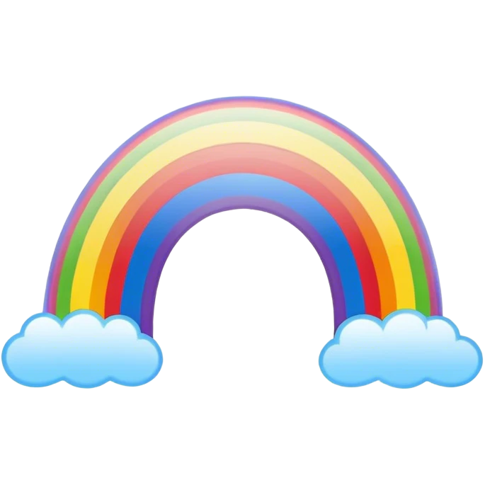 Arc en ciel emoji