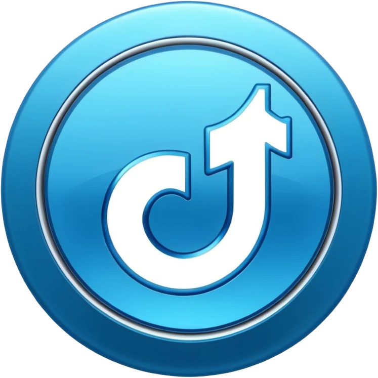 TikTok blue verification  emoji