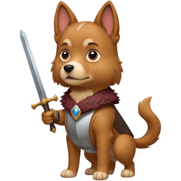 собака з мечем emoji