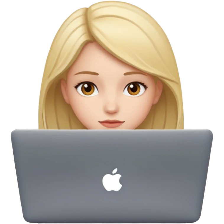 ДЕВУШКА С НОУТБУКОМ emoji