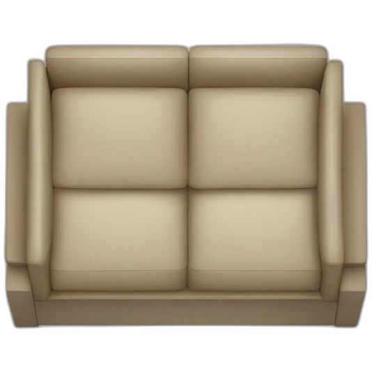furniture top view emoji