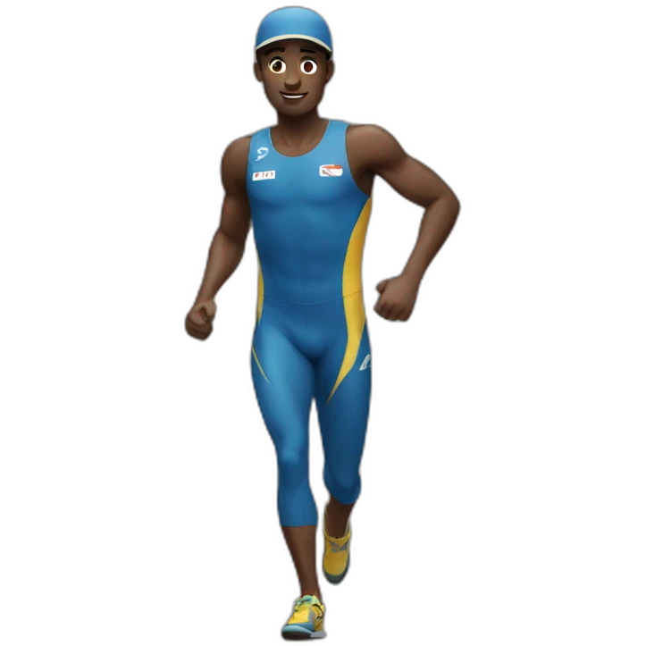 Track man emoji