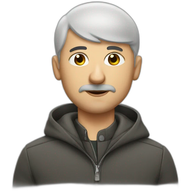 Italian bald guy from Berlin emoji
