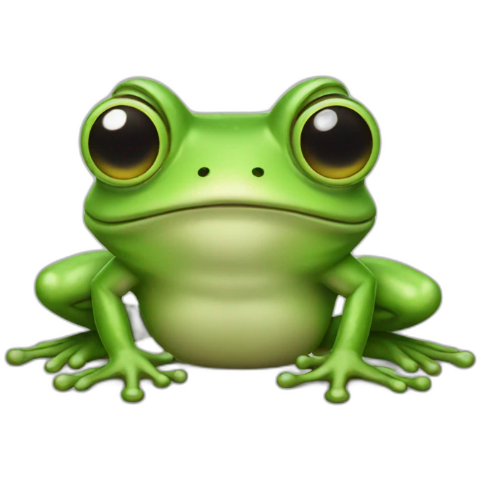 alien frog emoji