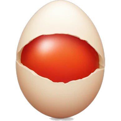 red egg emoji