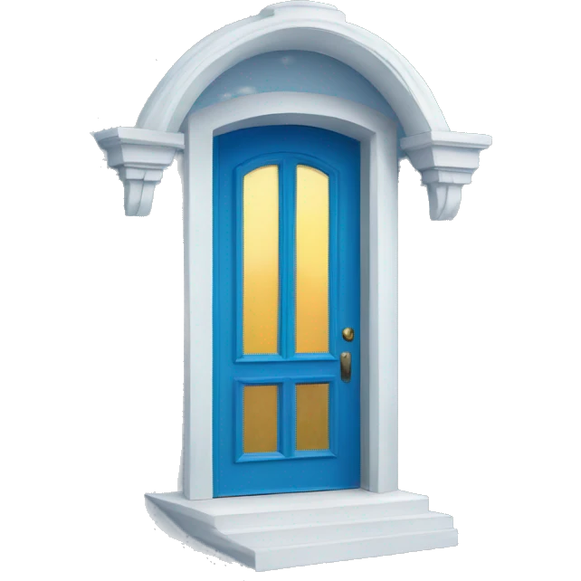 blue door opened to heaven emoji