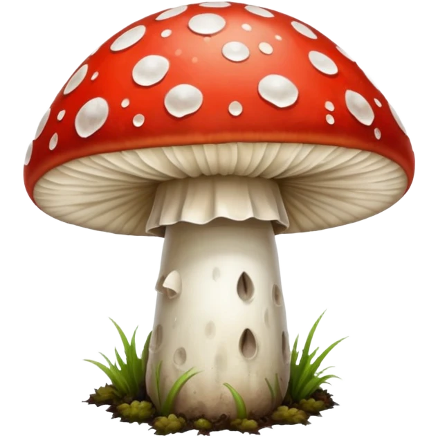 amanita muscaria in the void emoji