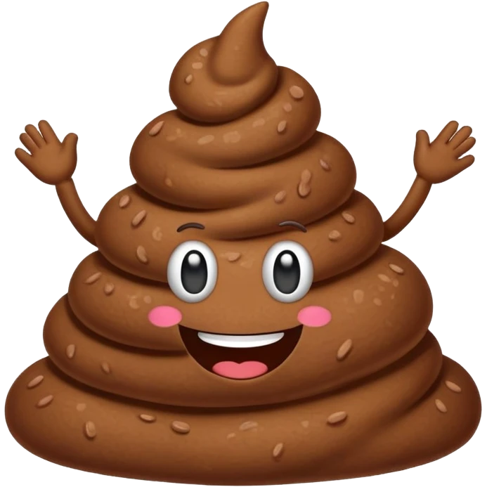 Caca qui danse emoji