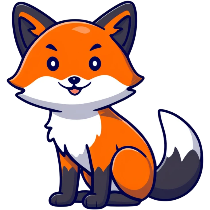 cute fox emoji