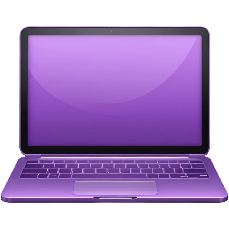 A purple laptod emoji