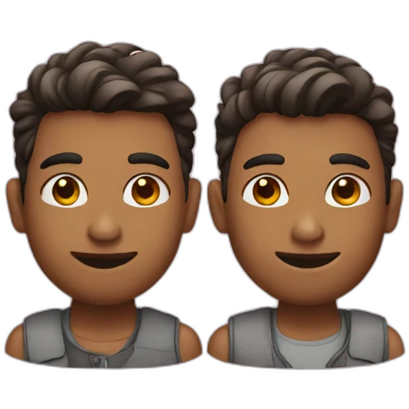 Couple gay emoji