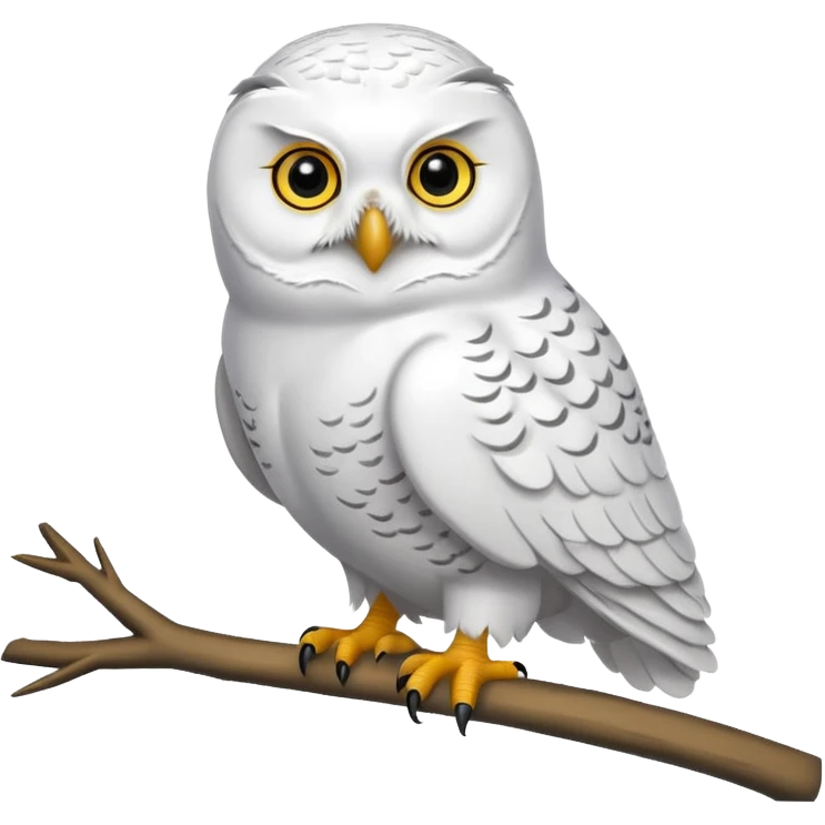 snowy owl emoji