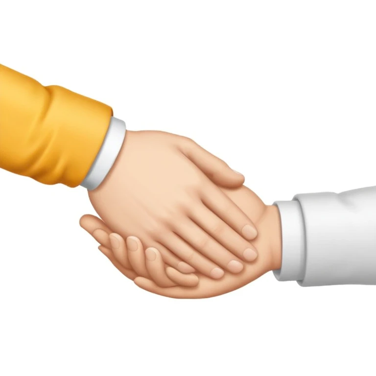 I want a hand shaking at god emoji emoji