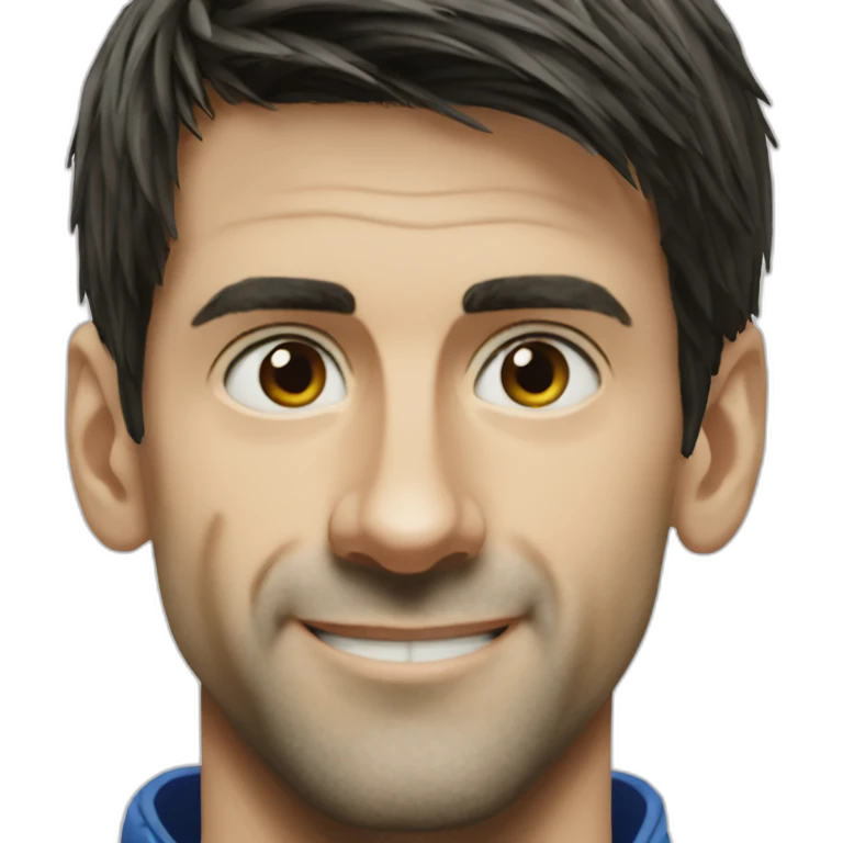 Novak Djokovic emoji