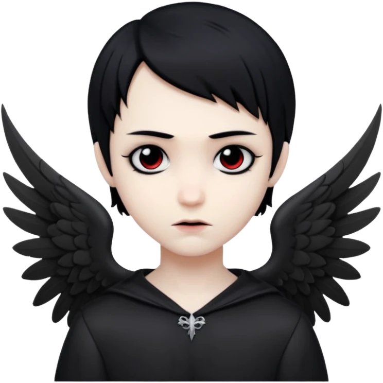 angel vampire paper angels wings emo emoji