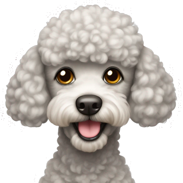 Poodle emoji