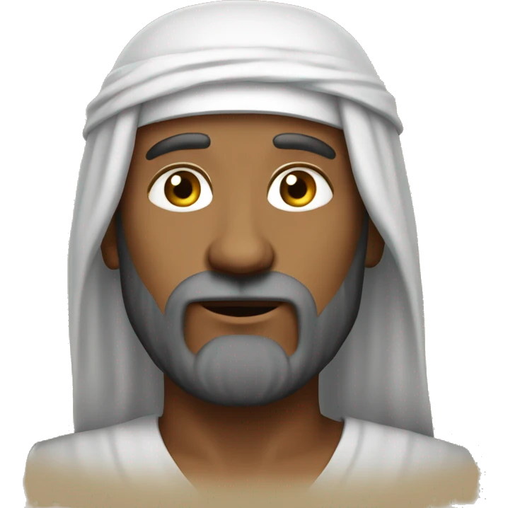 peter, a middle eastern disciple of jesus during biblical times emoji